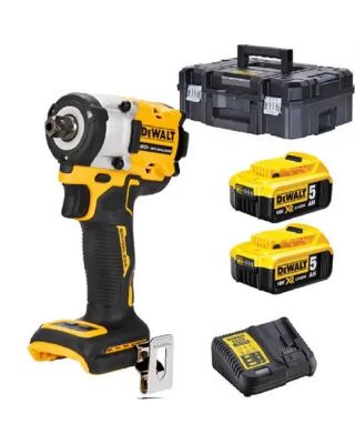 DeWalt DCF922P2T 18v accu slagmoersleutel met 1/2" met ratel en 2 x 5.0 Ah accu's