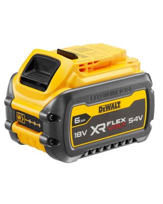 DeWALT DCB546 accu 18V/54V 6,0Ah met LED indicator