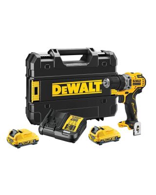 DeWALT DCD701D2 accu schroefboormachine 12V 2,0Ah + TSTAK