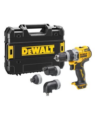 DeWALT DCD703NT accu schroefboormachine body 12V + koffer en vier boorkoppen