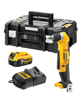 DeWALT DCD740P1 accu haakse boormachine 18V 5,0Ah + TSTAK