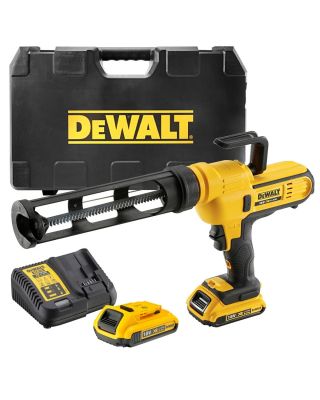 DeWALT DCE560D2 accu kitspuit 2x 18V 2,0Ah + koffer