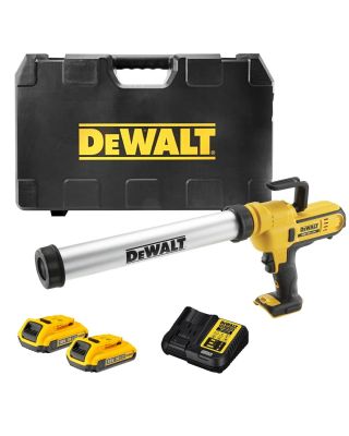 DeWALT DCE580D2 accu kitspuit 2x 18V 2,0Ah + koffer