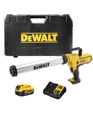 DeWALT DCE580P2 accu kitspuit 18V 5,0Ah + koffer