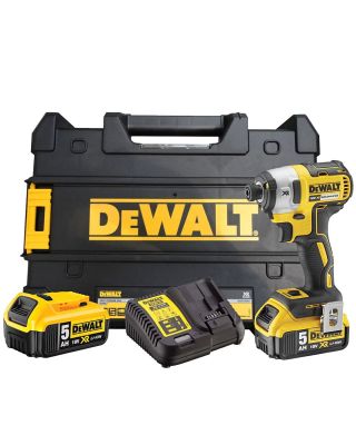 DeWALT DCF887P2 accu slagschroevendraaier 18V 5,0Ah + TSTAK koffer