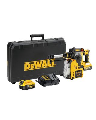 DeWALT DCH275P2 accu combihamer met stofafzuiging 18V 5,0Ah + koffer