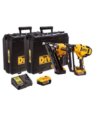 DeWALT DCK264P3 set accu afwerk- en constructietacker 18V 5,0Ah + 2x koffer