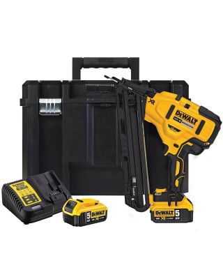 DeWALT DCN650P2 accu afwerktacker 18V 5,0Ah + TSTAK koffer