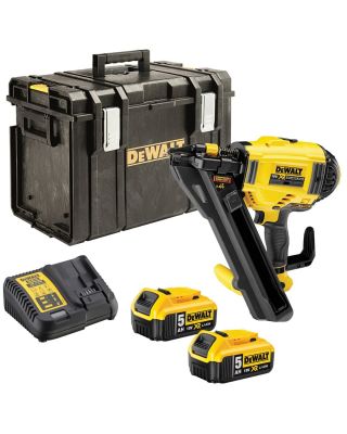 DeWALT DCN693P2K accu constructietacker 18V 5,0Ah + DS400 koffer