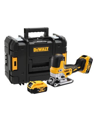 DeWALT DCS335P2 accu decoupeerzaag T-greep 18V 5,0Ah + TSTAK