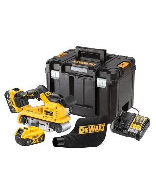 DeWALT DCW220P2 accu bandschuurmachine 18V 5,0Ah + TSTAK