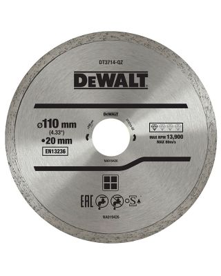 DeWALT DT3714 diamant slijpschijf 110 mm