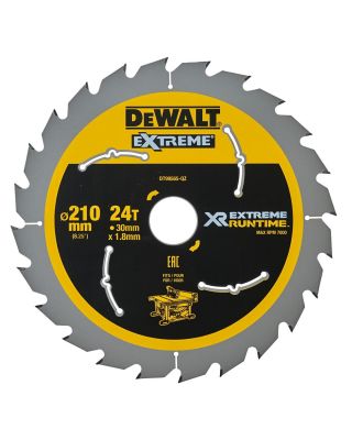 DeWalt DT99565 XR Cirkelzaagblad 210 x 30mm 24T 