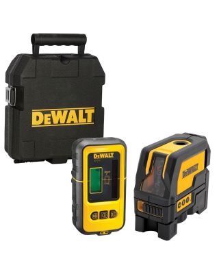 DeWALT DW0822KD kruislijnlaser rood 4,5 + detector en koffer