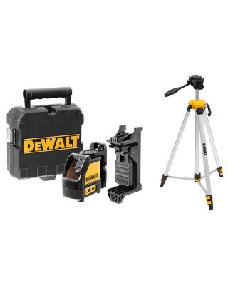 DeWALT DW088CG kruislijnlaser groen 4,5V + statief en koffer