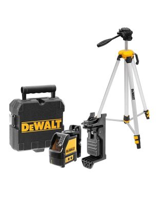 DeWALT DW088KTRI kruislijnlaser rood 4,5V + statief en koffer