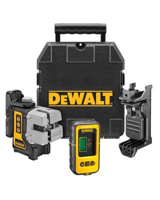 DeWALT DW089KD kruislijnlaser rood 6,0V + detector en koffer