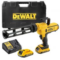 DeWALT DCE560D2 accu kitspuit 2x 18V 2,0Ah + koffer