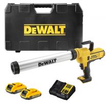 DeWALT DCE580D2 accu kitspuit 2x 18V 2,0Ah + koffer