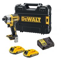 DeWALT DCF887D2 accu slagschroevendraaier 18V 2,0Ah + TSTAK koffer