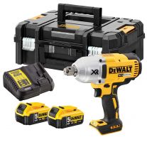 DeWALT DCF897P2 accu slagschroevendraaier 18V 5,0Ah + TSTAK koffer