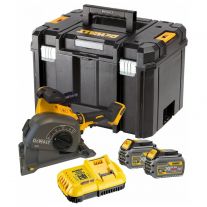 DeWALT DCG200T2 accu sleuvenfrees 125 mm 54V 6,0Ah + TSTAK