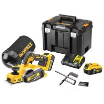 DeWALT DCP580P2 accu schaafmachine 82 mm 18V 5,0Ah + TSTAK koffer