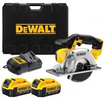 DeWALT DCS373M2 accu cirkelzaag voor metaal 140 mm 18V 4,0Ah + koffer