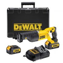 DeWALT DCS380L2 accu reciprozaag 18V 3,0Ah + koffer