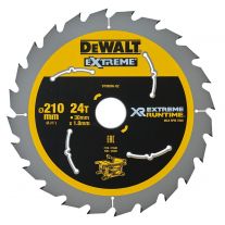 DeWALT DT99565 XR cirkelzaagblad 210 x 30 mm 24T