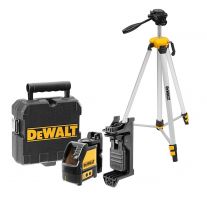 DeWALT DW088KTRI kruislijnlaser rood 4,5V + statief en koffer