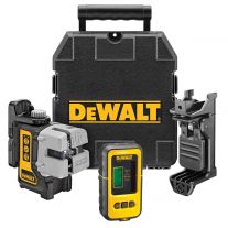 DeWALT DW089KD kruislijnlaser rood 6,0V + detector en koffer