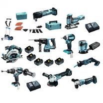 Makita DLX1009TJ2 10-delige 18V combiset in Mbox