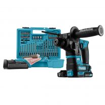 Makita HR166DSAE1 accu boorhamer SDS plus 10,8V 2,0Ah + boren- en bitset