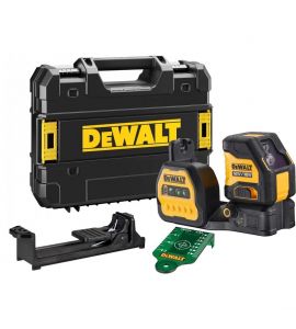 DeWALT DCE088D1G18 kruislijnlaser zelfnivellerende groen 18V 2,0Ah + TSTAK