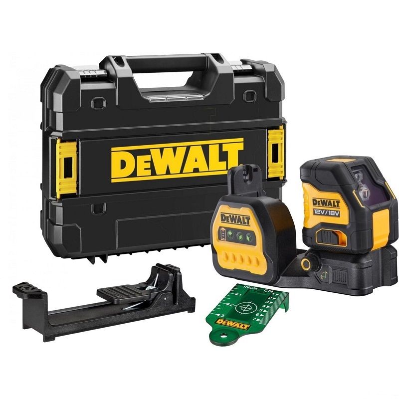 DeWALT DCE088NG18 kruislijnlaser groen 18V -body + TSTAK