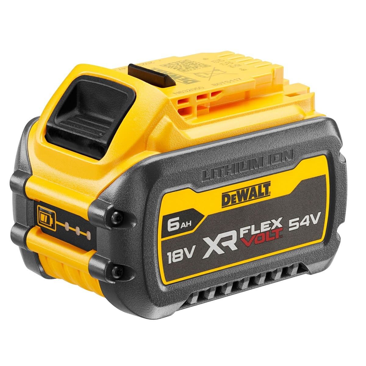 DeWALT DCB546 accu 18V/54V 6,0Ah met LED indicator