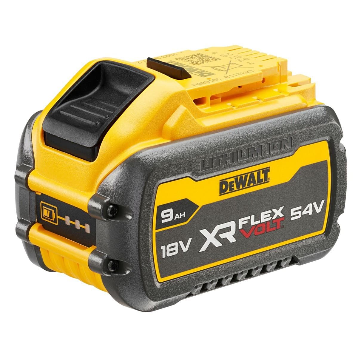 DeWALT DCB547 accu 18V/54V 9,0Ah met LED indicator