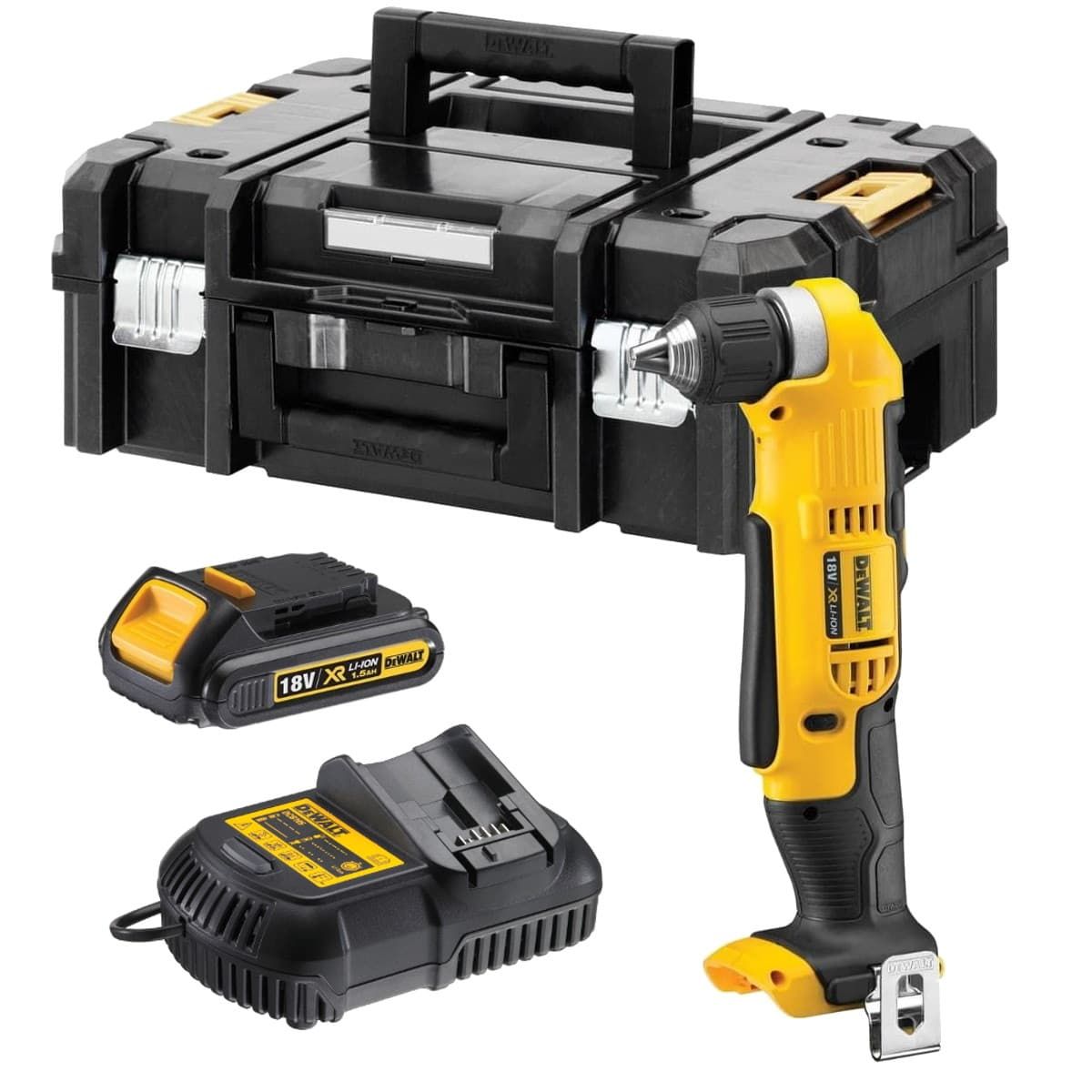 DeWALT DCD740C1 accu haakse boormachine 18V 1,5Ah + TSTAK