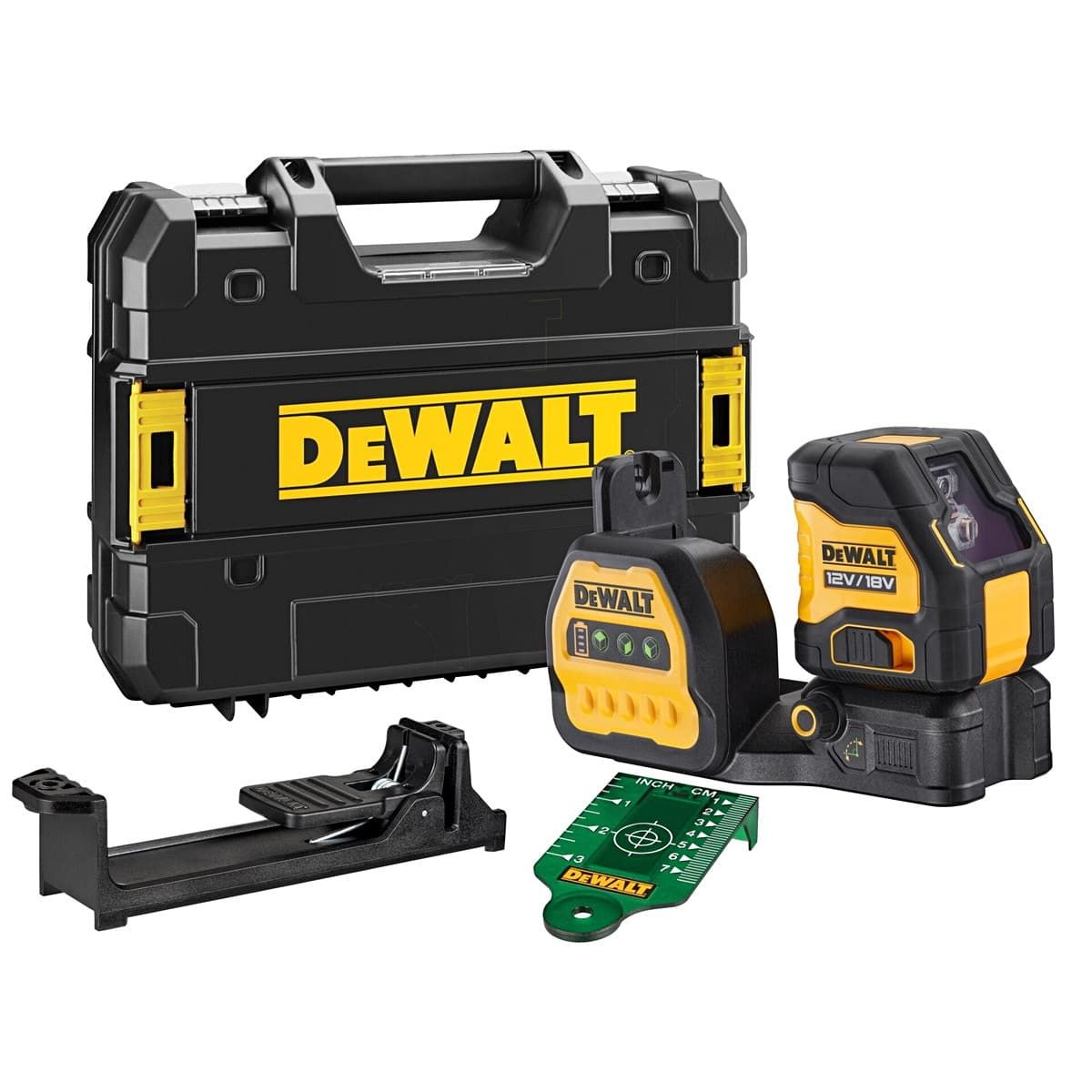 DeWALT DCE088NG18 kruislijnlaser groen body 18V + TSTAK