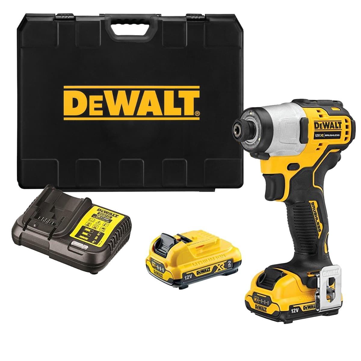 DeWALT DCF801D2 accu slagschroevendraaier 12V 2,0Ah + TSTAK