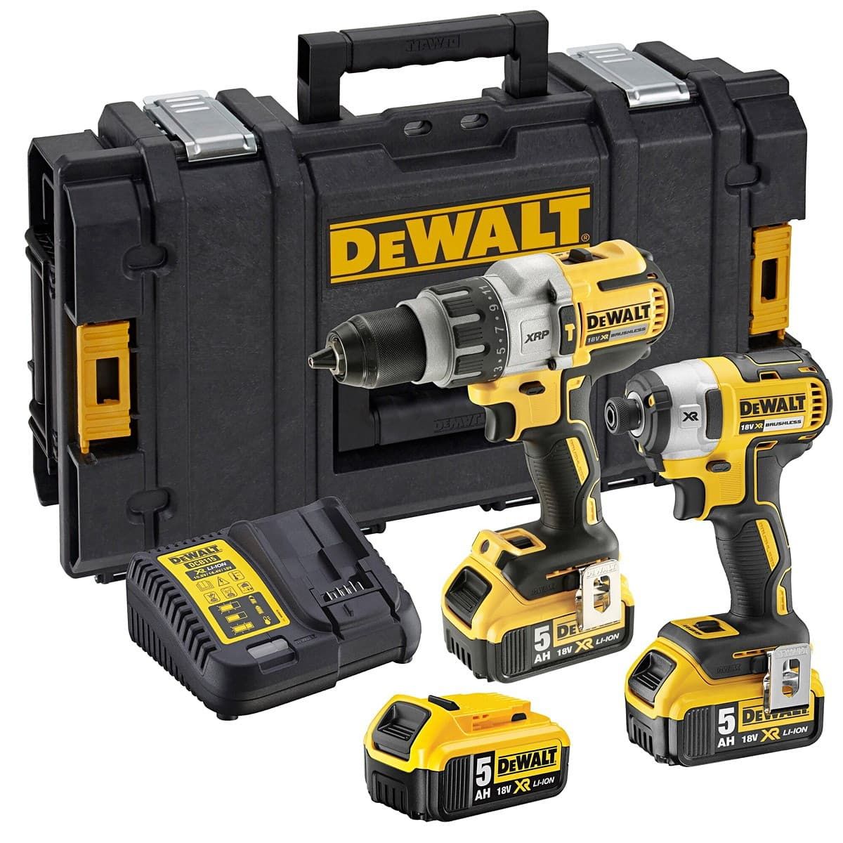 DeWALT DCK276P3 combiset 2-delig - 3x 18V 5,0Ah + DS150