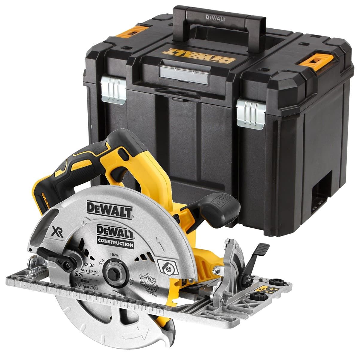 DeWALT DCS572NT accu cirkelzaag 184 mm body 18V + TSTAK