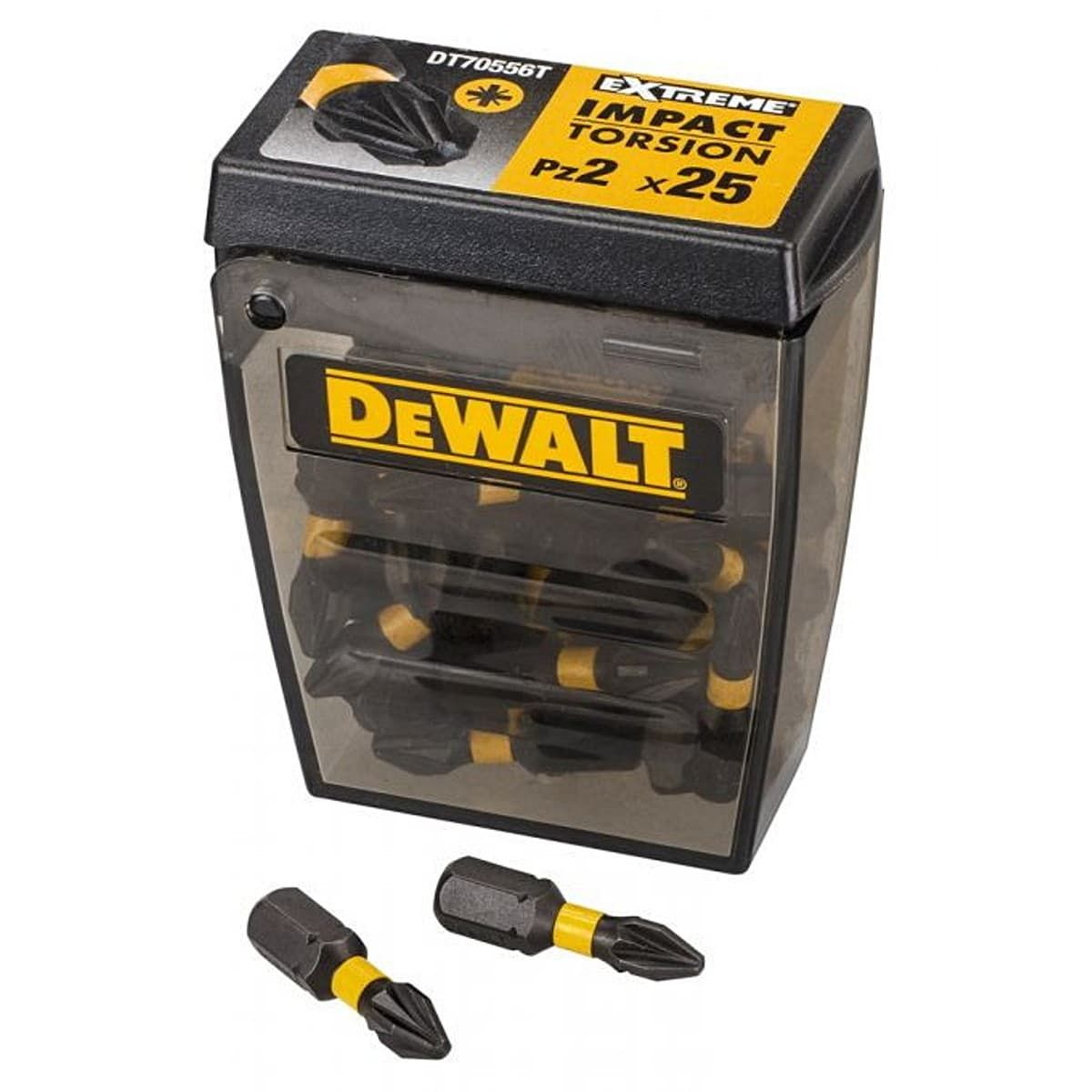 DeWALT DT70556T PZ2 extreme impact torsion bit 25 mm - 25 stuks