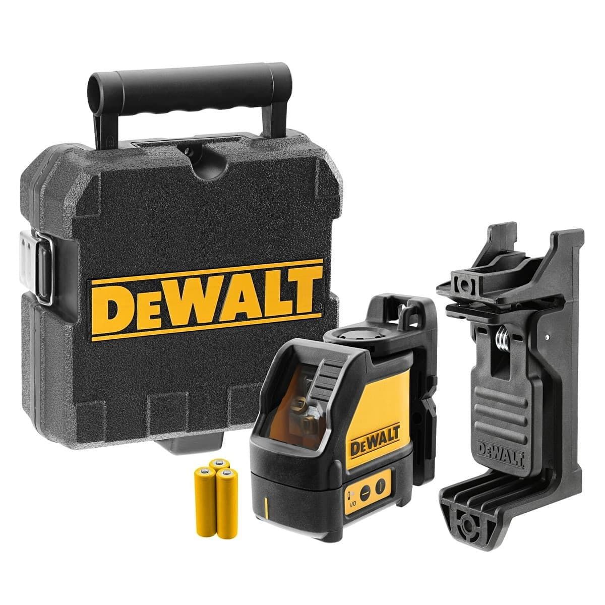 DeWALT DW088K kruislijnlaser rood 4,5V + koffer