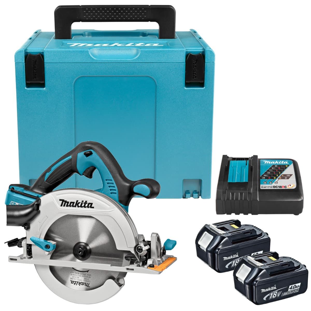 Makita DHS710RM2J accu cirkelzaag 190 mm 36V 4,0Ah + Mbox