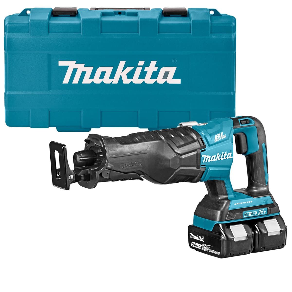 Makita DJR360PT2 accu reciprozaag 36V 5,0Ah + koffer