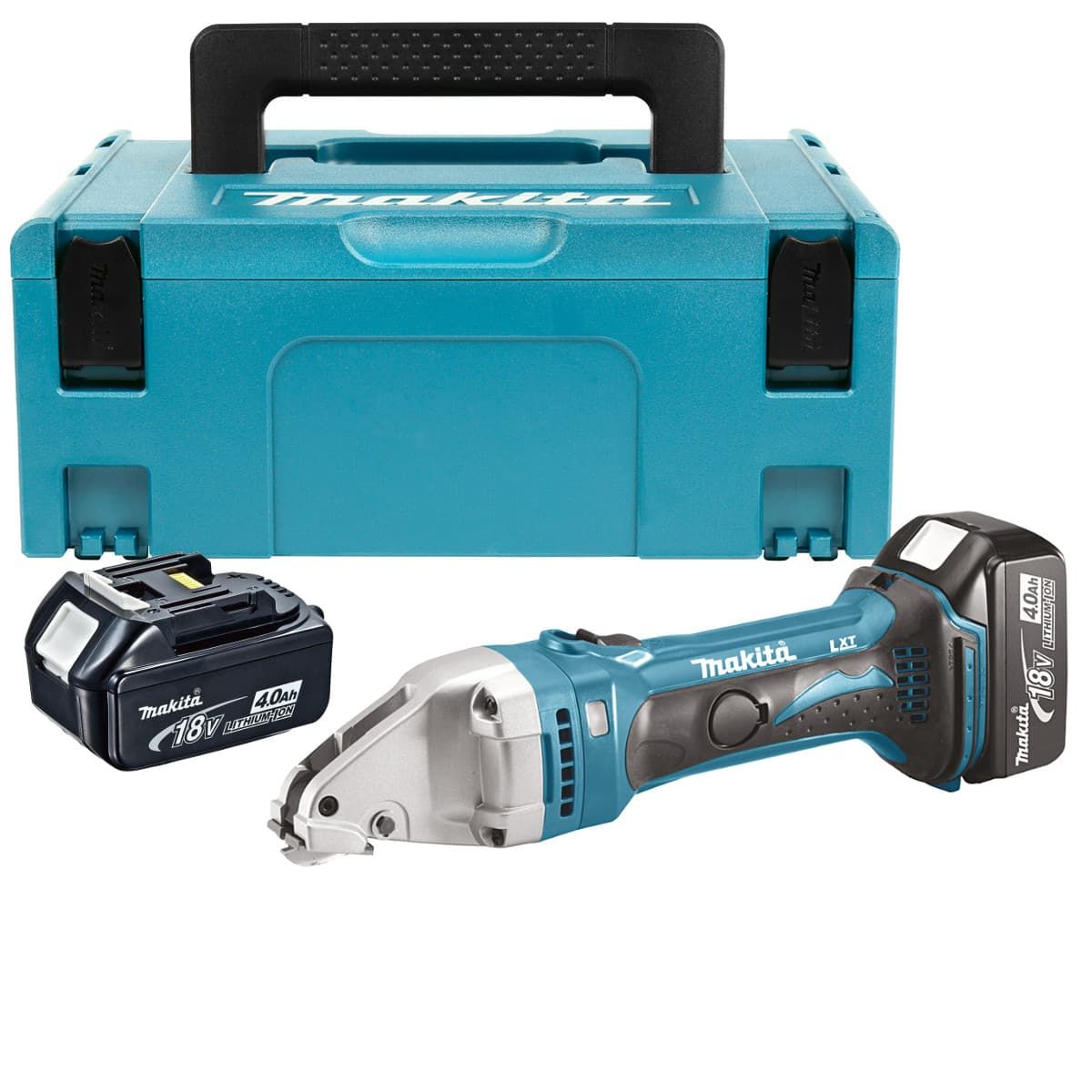 Makita DJS161RMJ accu plaatschaar 18V 4,0Ah + Mbox