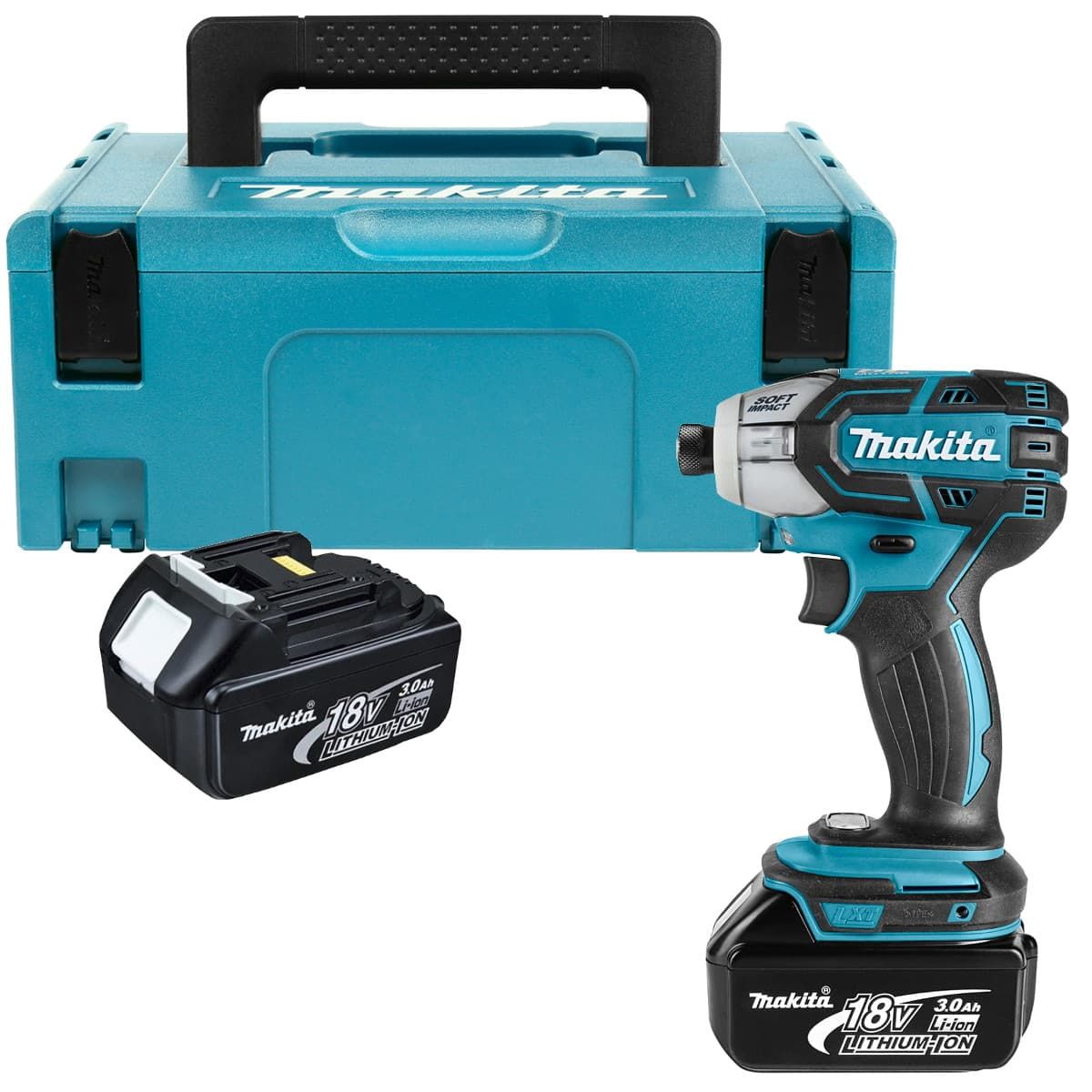 Makita DTS141RFJ accu impuls slagschroevendraaier 18V 3,0Ah + Mbox