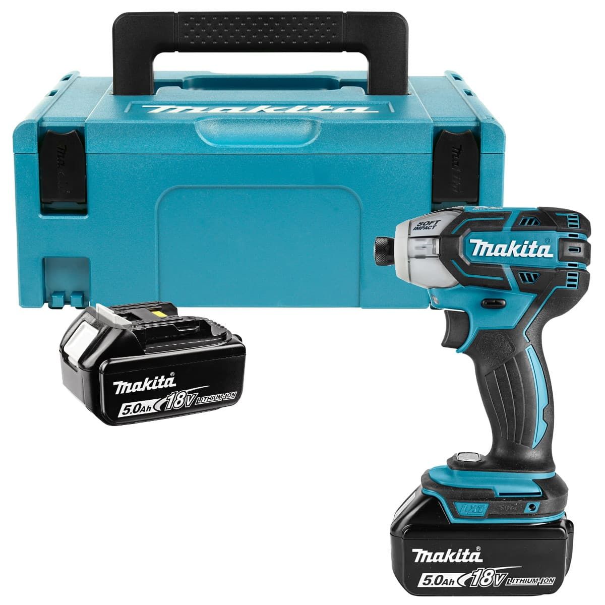 Makita DTS141RTJ accu impuls slagschroevendraaier 18V 5,0Ah + Mbox